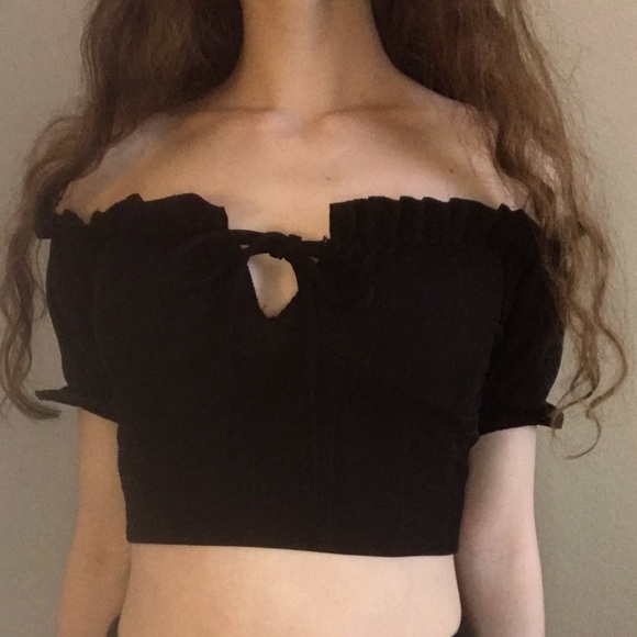 Boohoo Cropped Corset top - Picture 4 of 4